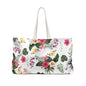 Tropical Flower Weekender Bag