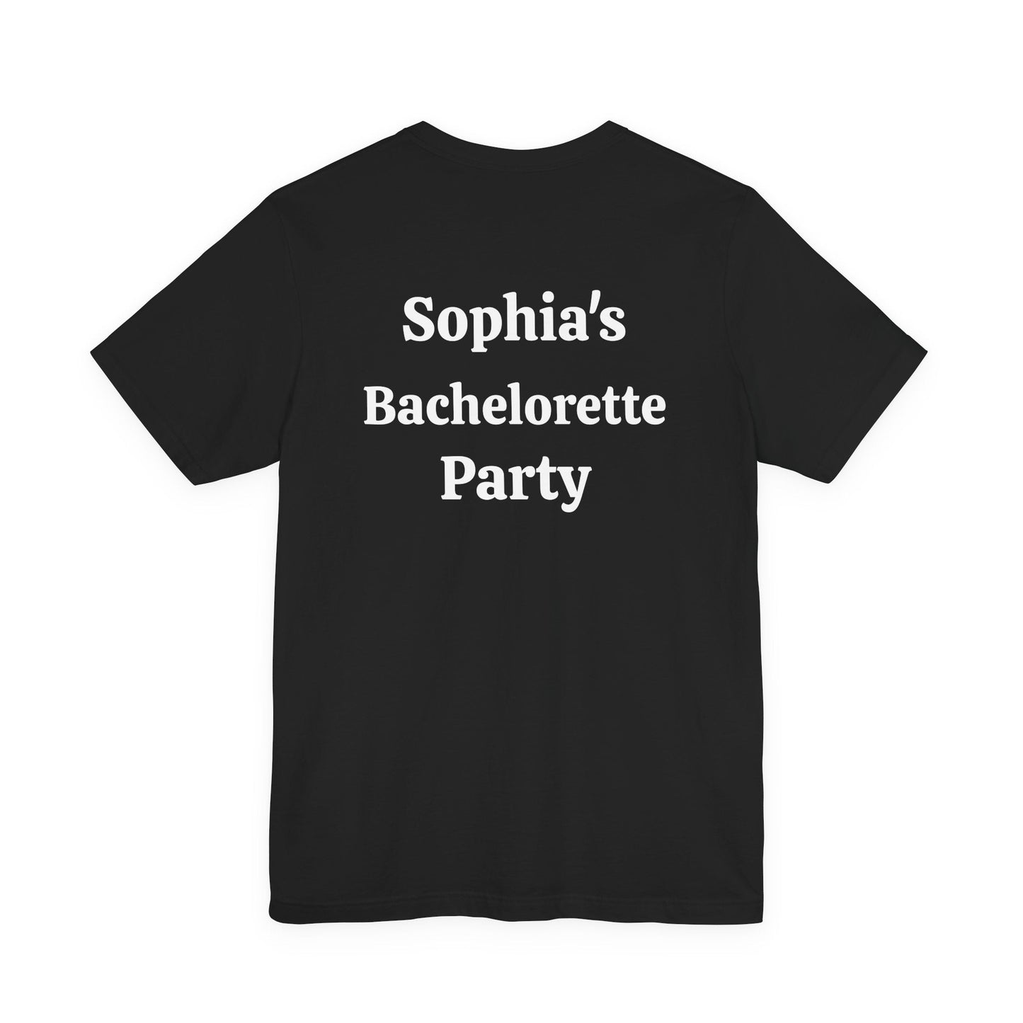 Personalized T-shirt Bachelorette Party