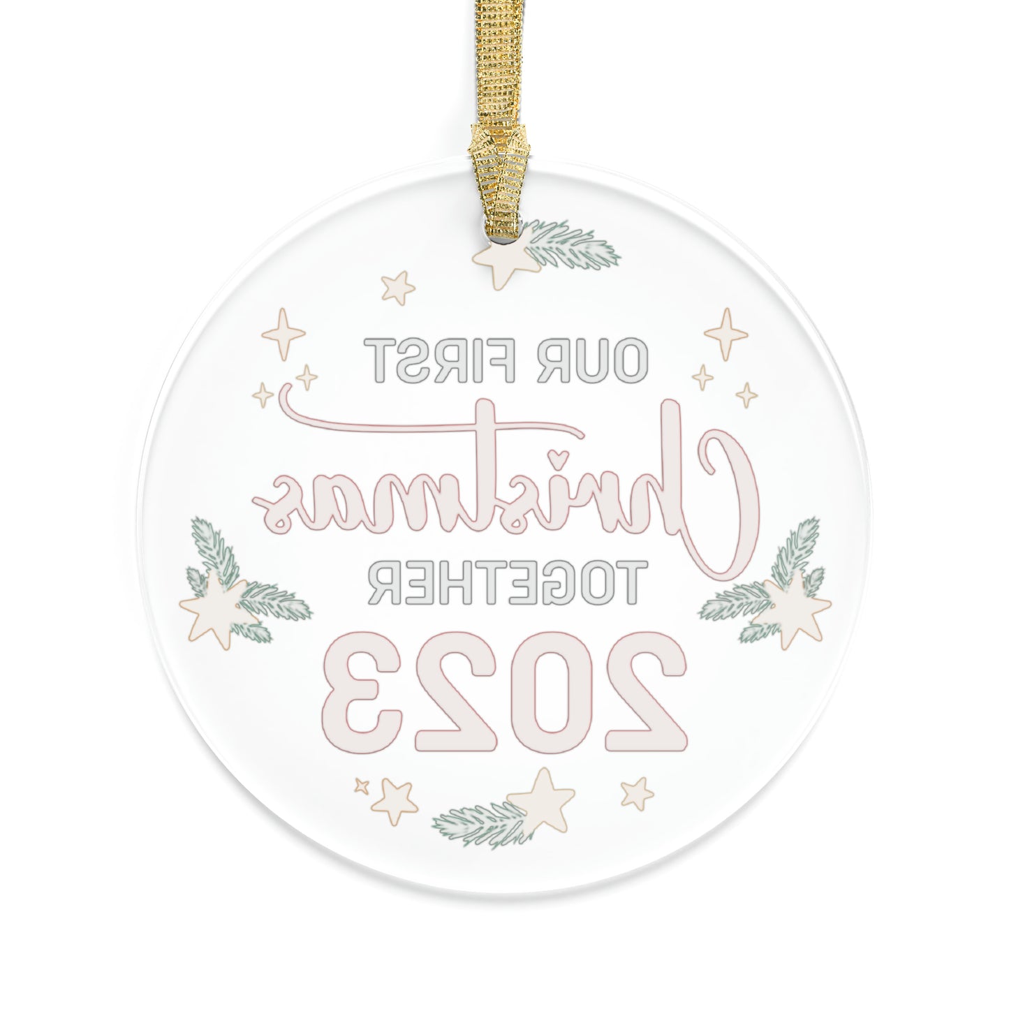 Our First Christmas 2023 Acrylic Ornaments