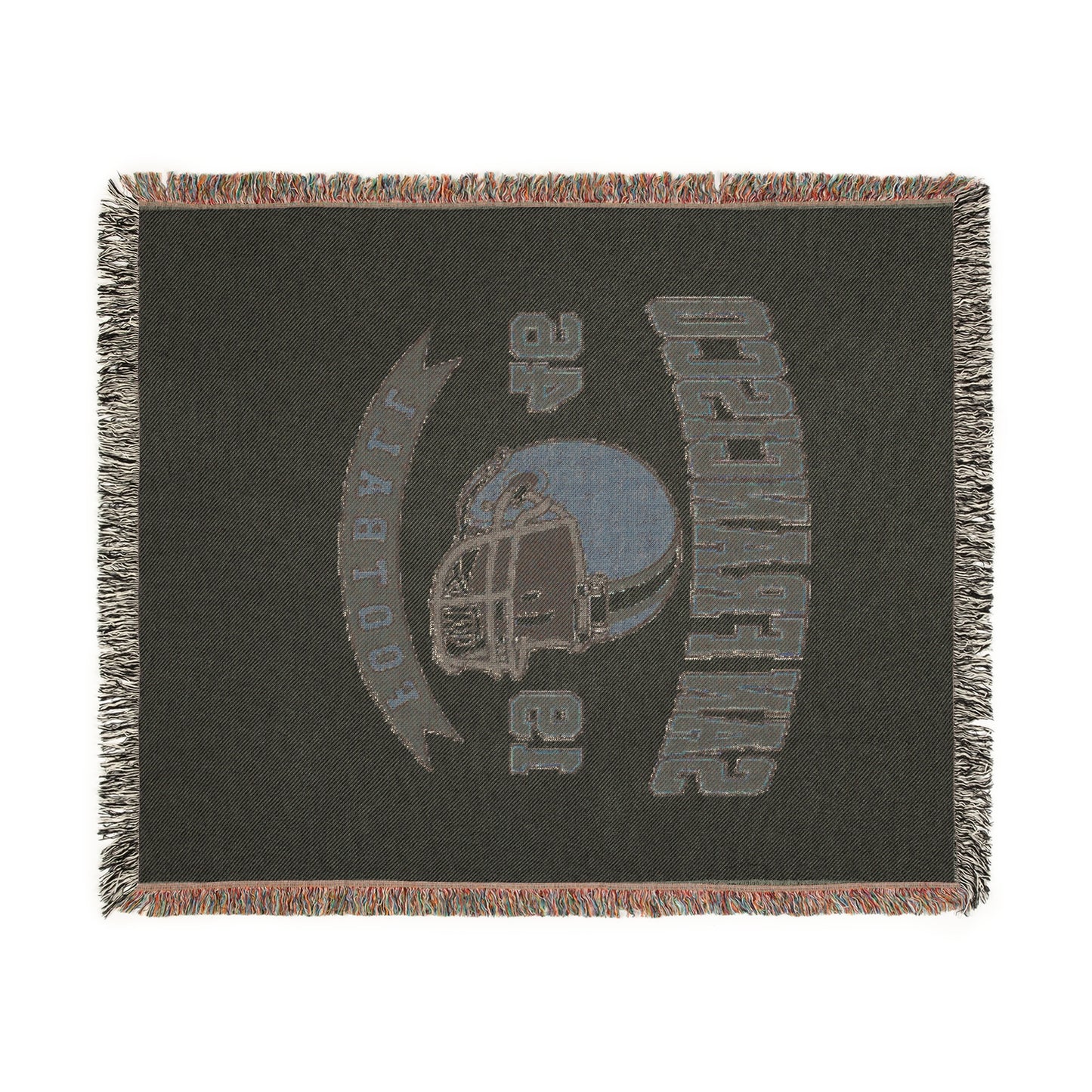 San Francisco Vintage Football Woven Blanket — 1946 Helmet Throw