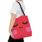 Kawaii Red Tote Bag