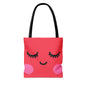 Kawaii Red Tote Bag