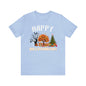 Happy HalloThanksMas Unisex Jersey Short Sleeve Tee