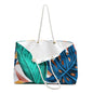 Tropical Flowers Weekender Bag