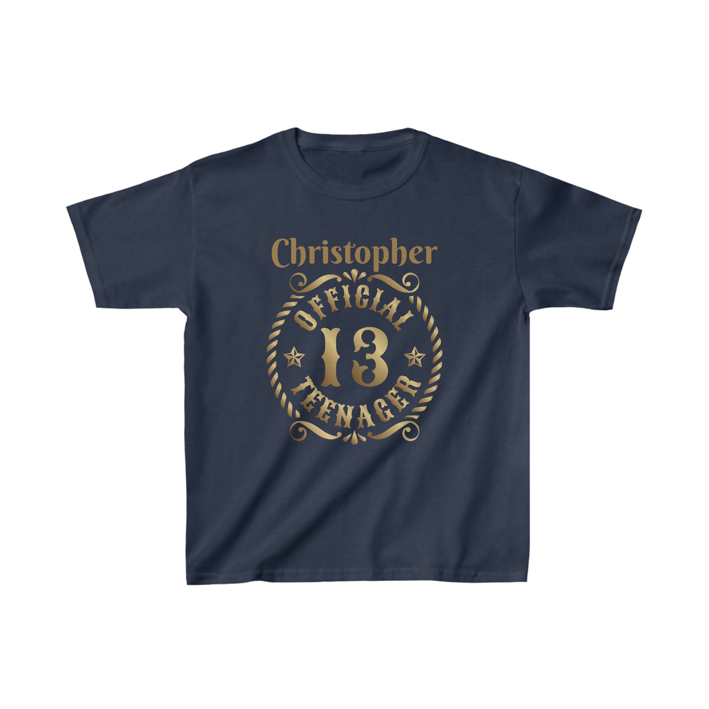 Official 13 Teenager Kids Heavy Cotton™ Tee