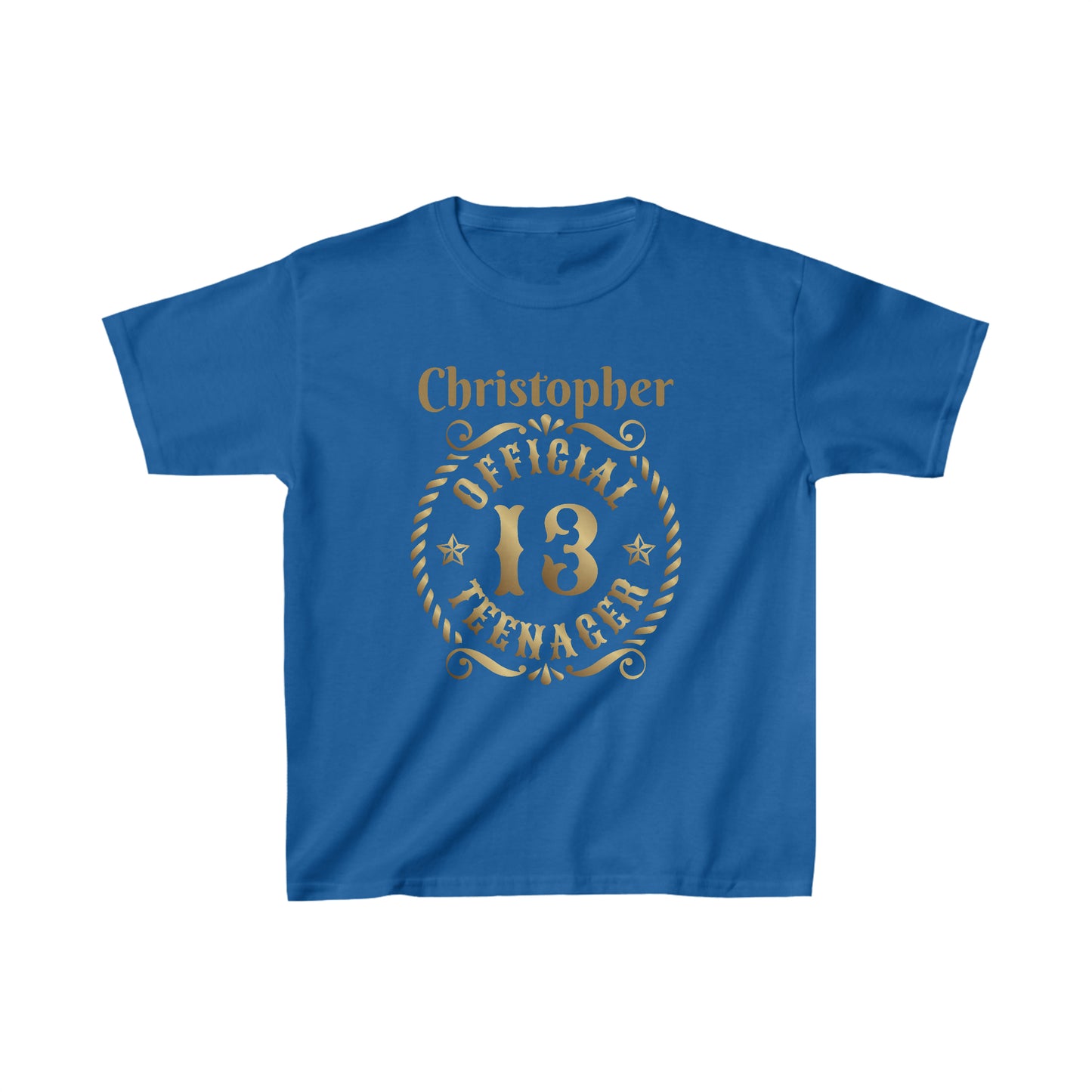 Official 13 Teenager Kids Heavy Cotton™ Tee