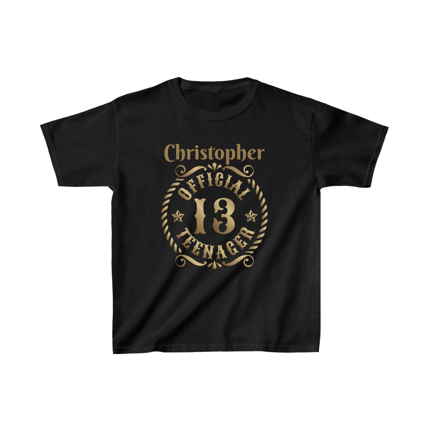 Official 13 Teenager Kids Heavy Cotton™ Tee