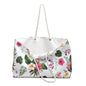 Tropical Flower Weekender Bag
