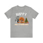 Happy HalloThanksMas Unisex Jersey Short Sleeve Tee