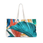 Tropical Flowers Weekender Bag