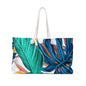 Tropical Flowers Weekender Bag