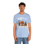 Happy HalloThanksMas Unisex Jersey Short Sleeve Tee