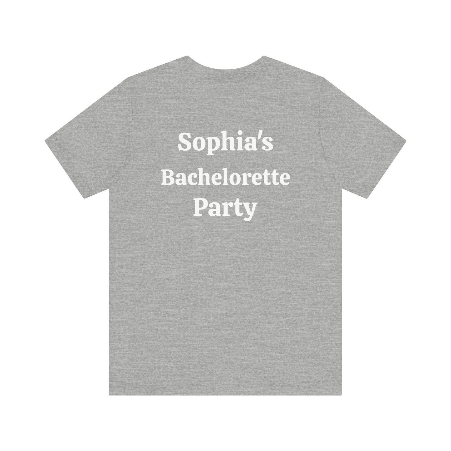 Personalized T-shirt Bachelorette Party