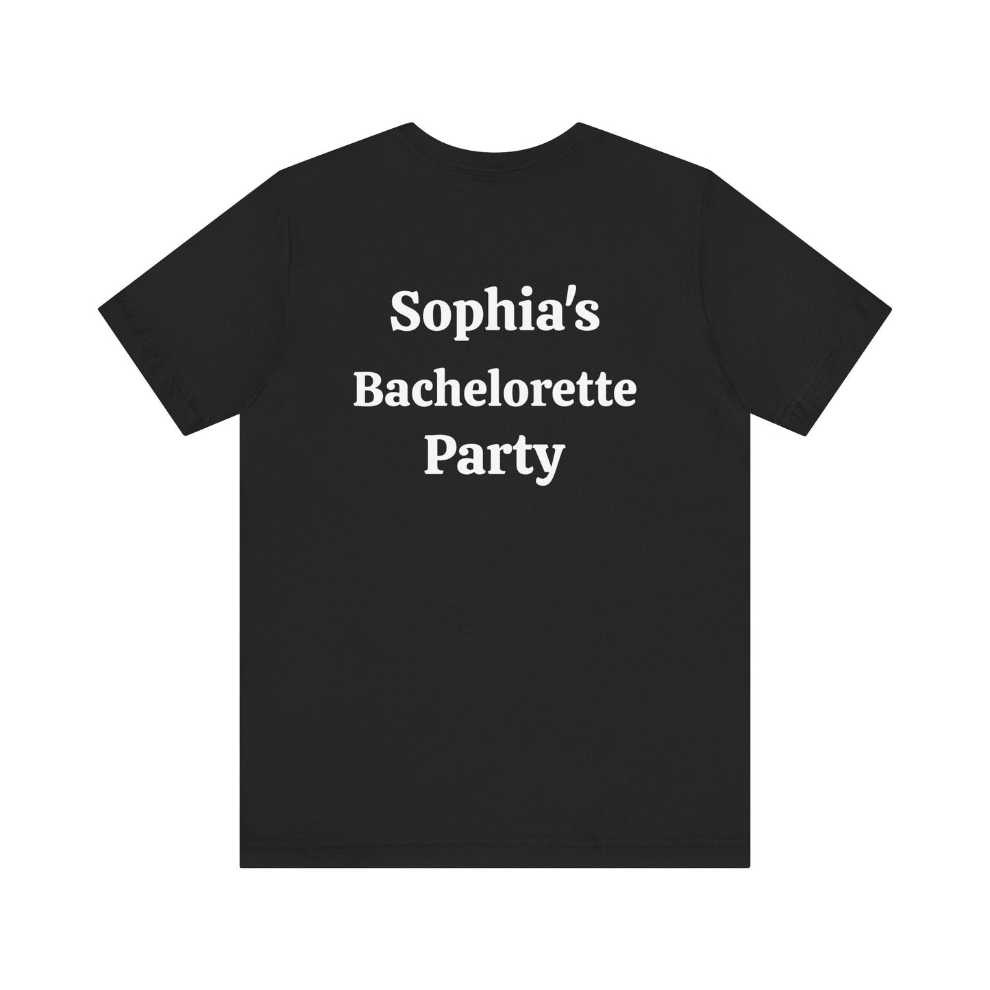 Personalized T-shirt Bachelorette Party