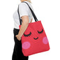 Kawaii Red Tote Bag