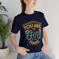 You are the GIN to my Tonic Unisex Jersey Short Sleeve Tee