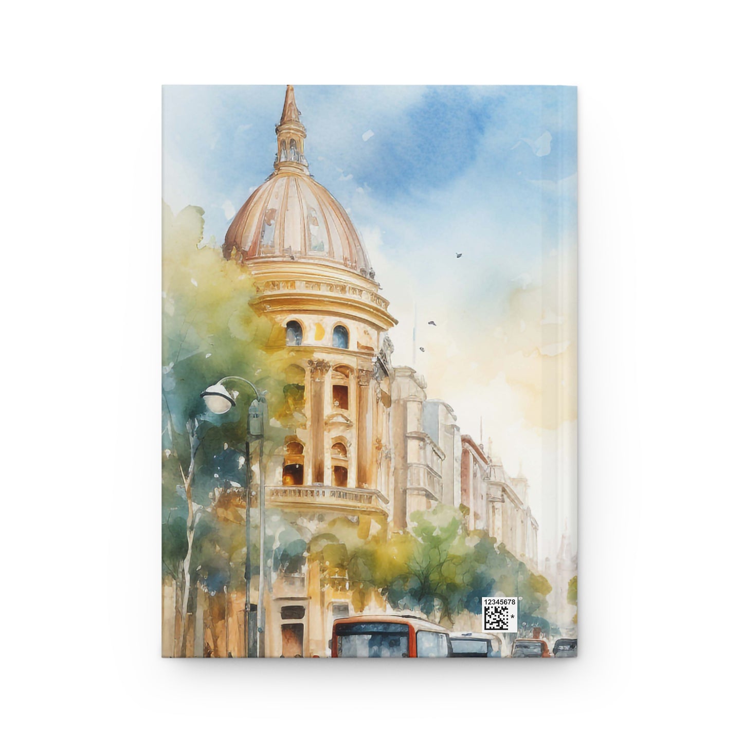 Experience Barcelona: Matte Hardcover Journal for Stylish & Personalized Journaling