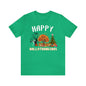 Happy HalloThanksMas Unisex Jersey Short Sleeve Tee