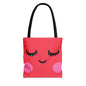 Kawaii Red Tote Bag