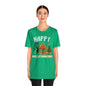 Happy HalloThanksMas Unisex Jersey Short Sleeve Tee