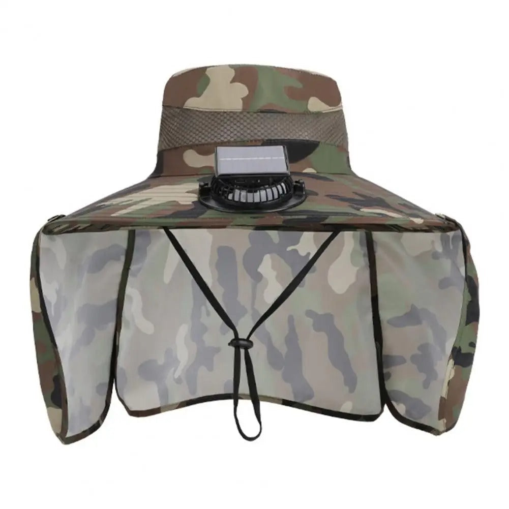 Solar Breeze Adventure Fan Hat