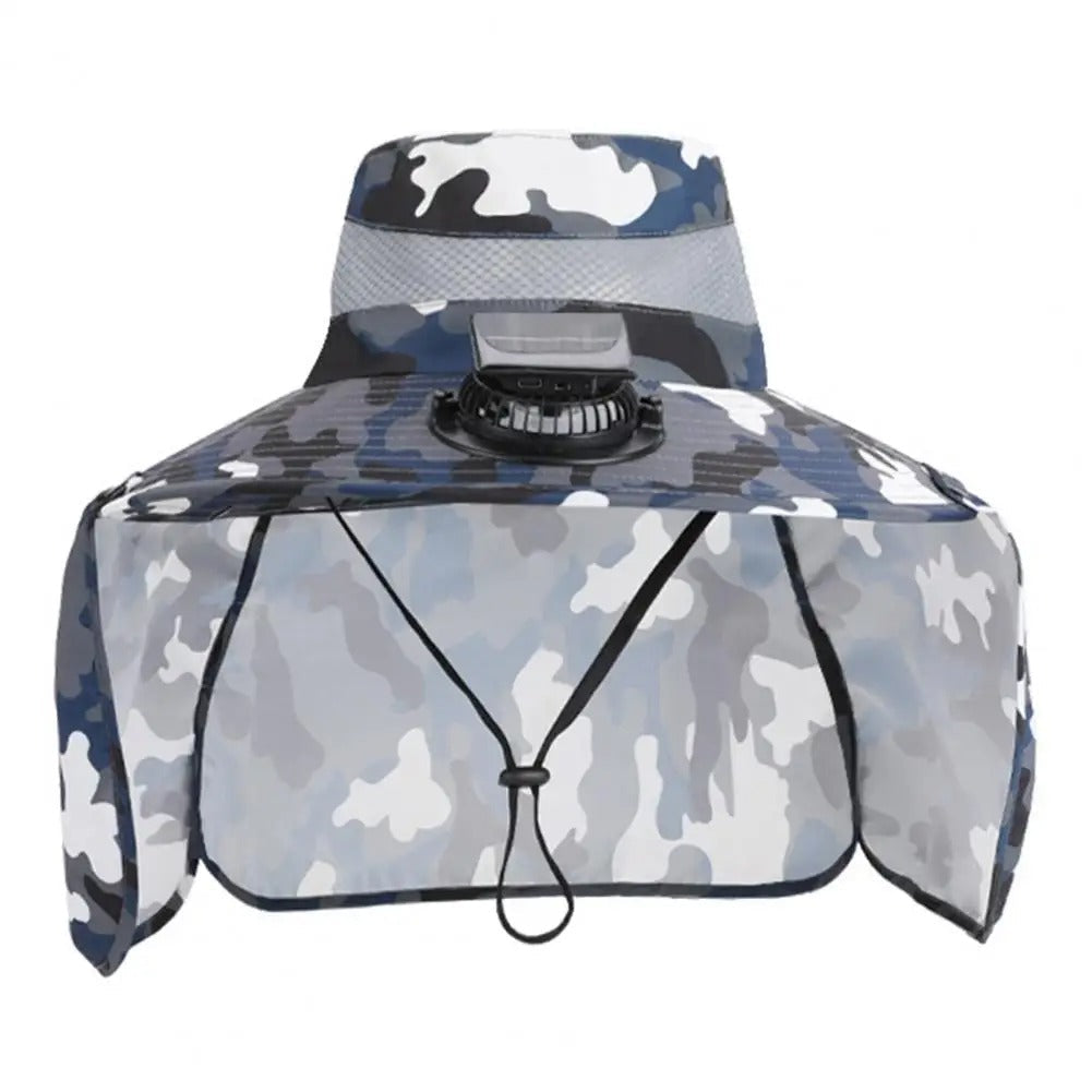 Solar Breeze Adventure Fan Hat
