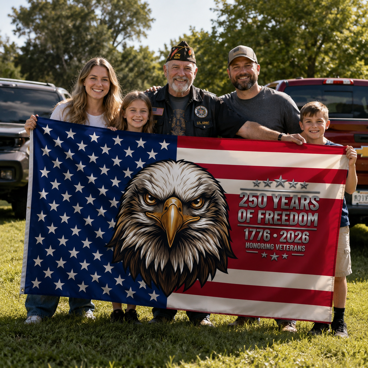 Patriot American Flag | Premium Double-Sided USA Flag