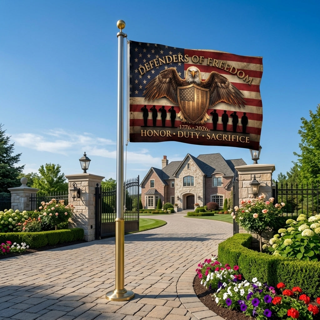 Defenders of Freedom American Pride Flag