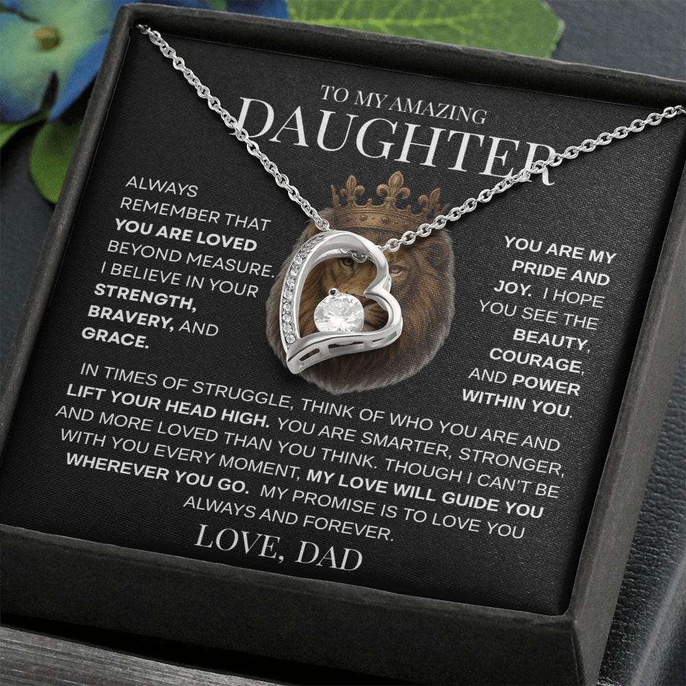 To My Daughter | Forever Love Necklace