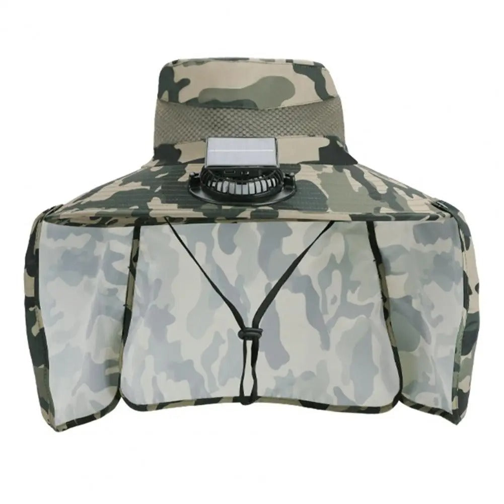 Solar Breeze Adventure Fan Hat