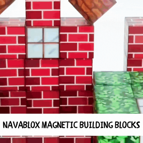 NAVABlox™ Magnetic Building Blocks - STEM Learning, Creative Play, Parents-Approved