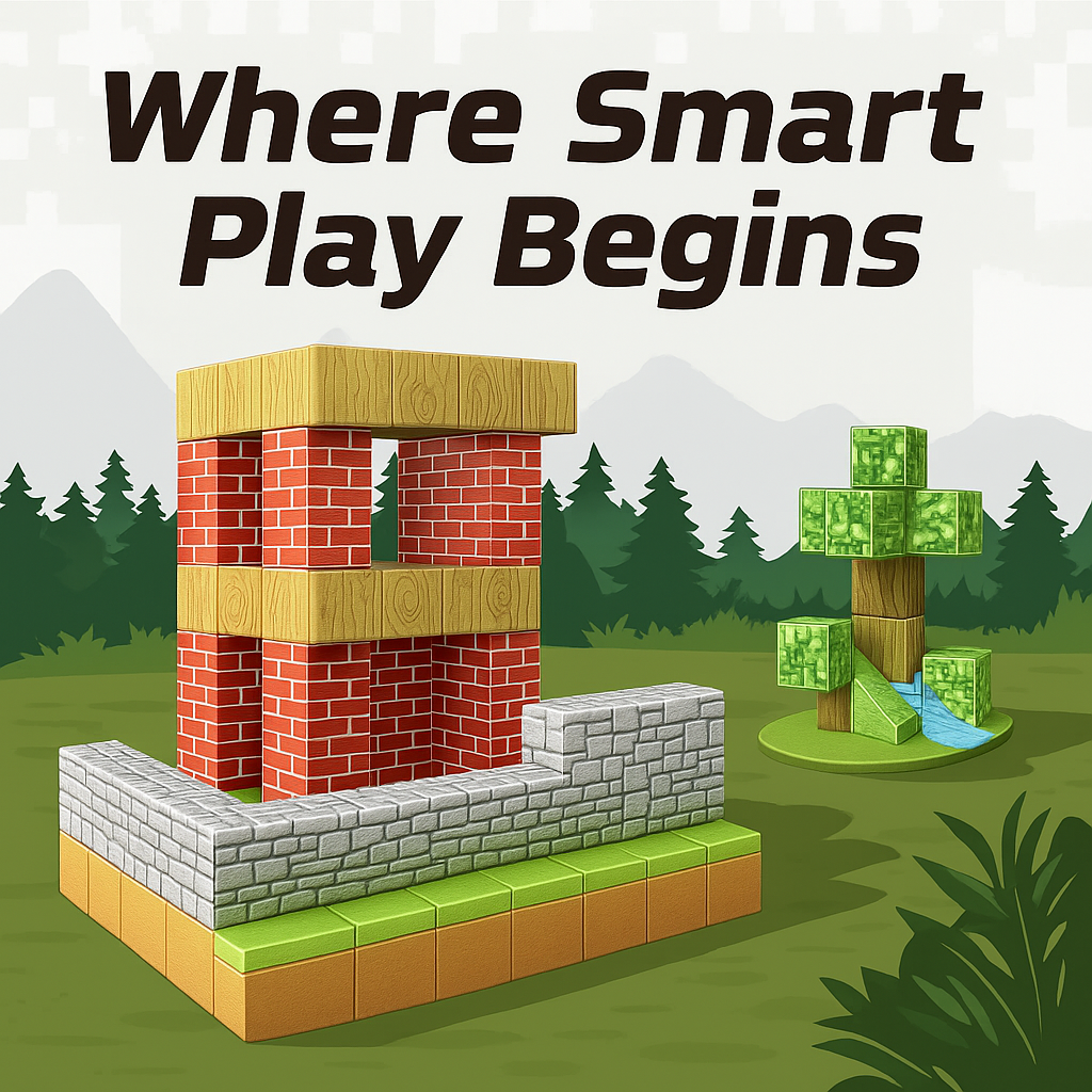NAVABlox™ Magnetic Building Blocks - STEM Learning, Creative Play, Parents-Approved
