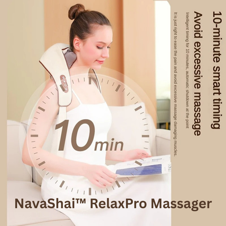 NavaShai™ Shiatsu RelaxPro Massager