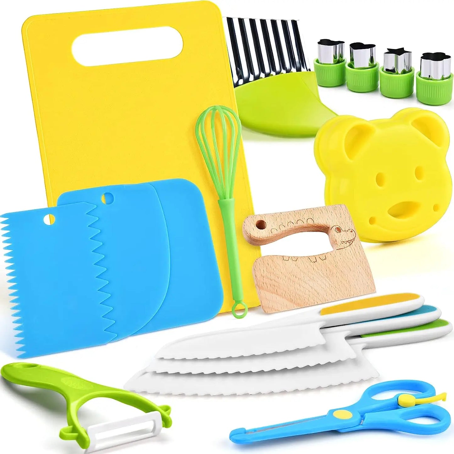 Montessori Kids Cooking Set β Safe For Ages 2β8