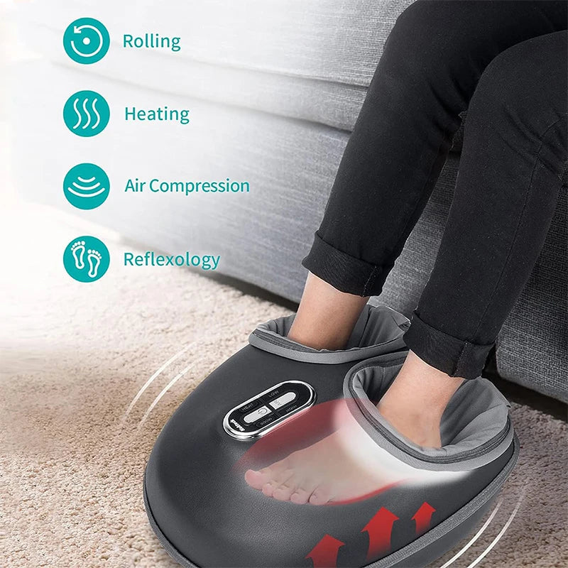 Shiatsu Foot Massager β Deep Knead with Heat & Air Compression