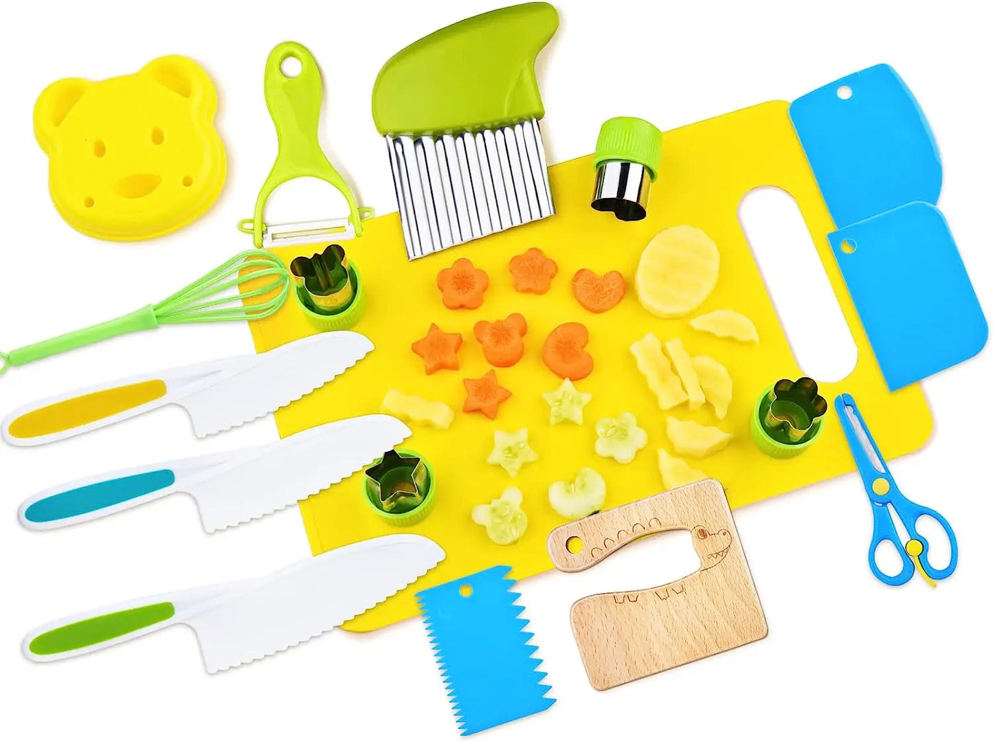 Montessori Kids Cooking Set β Safe For Ages 2β8