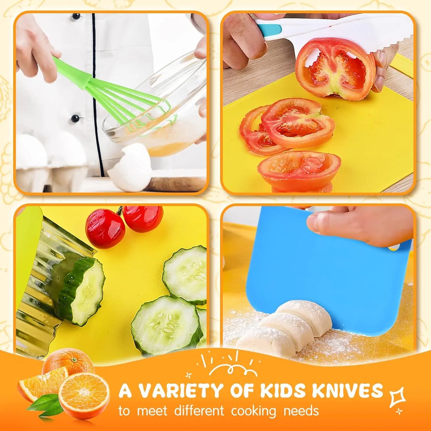 Montessori Kids Cooking Set β Safe For Ages 2β8