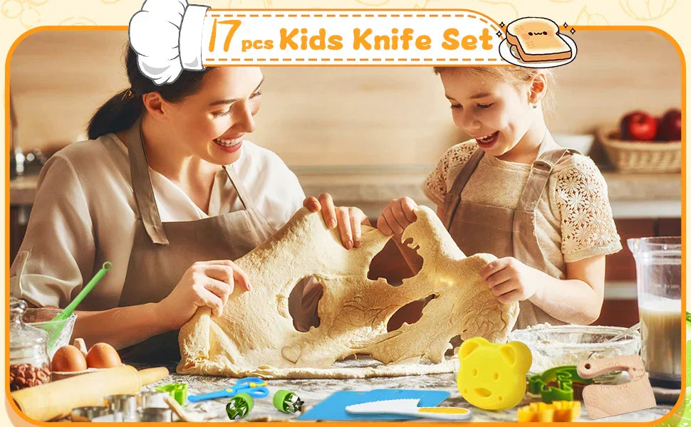 Montessori Kids Cooking Set β Safe For Ages 2β8