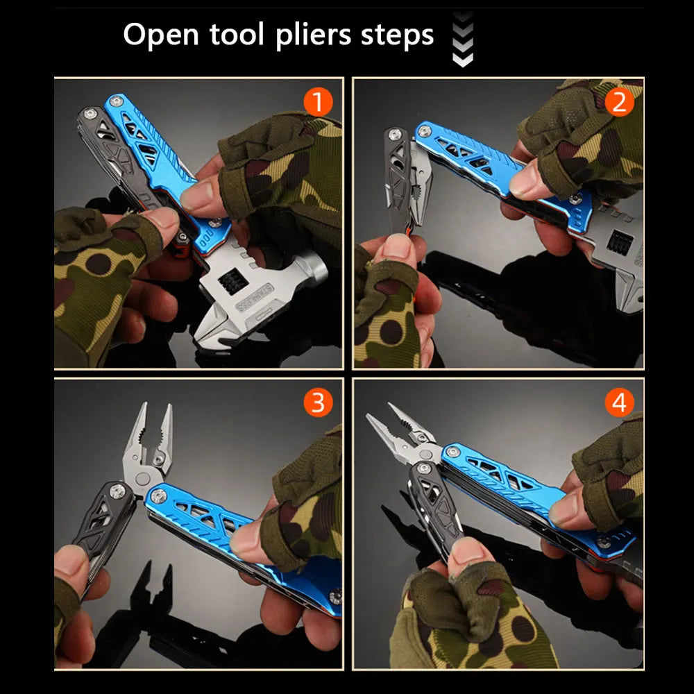 All-in-One Emergency Tool β Hammer, Pliers, Wrench & More in One