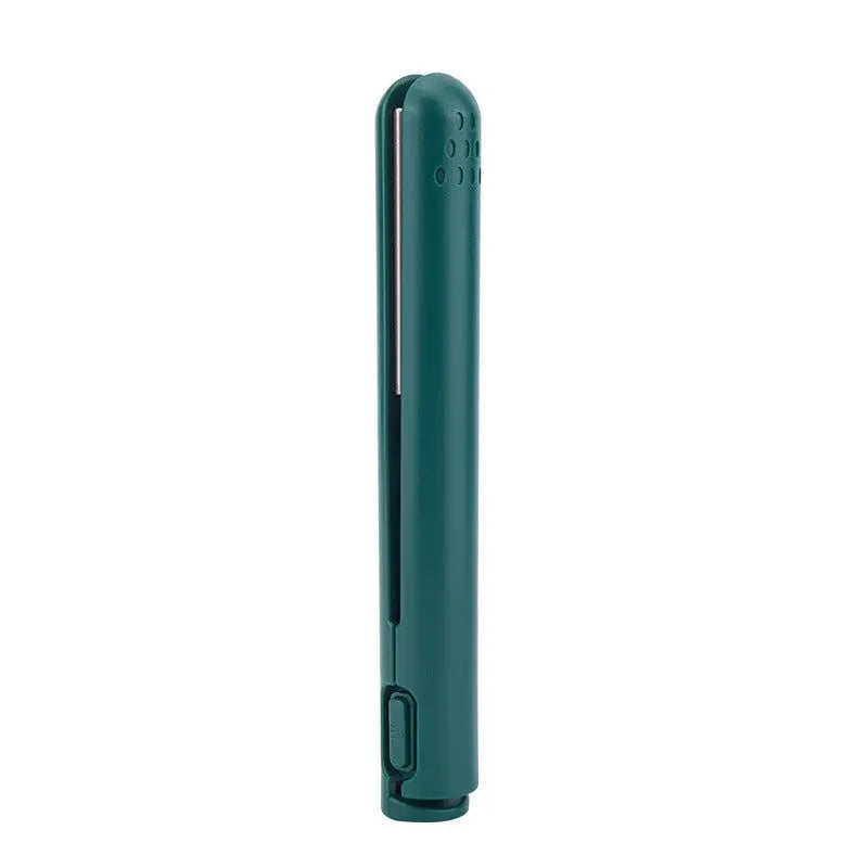 Portable 2-in-1 Curling Iron โ USB Rechargeable Straight & Curl Tool