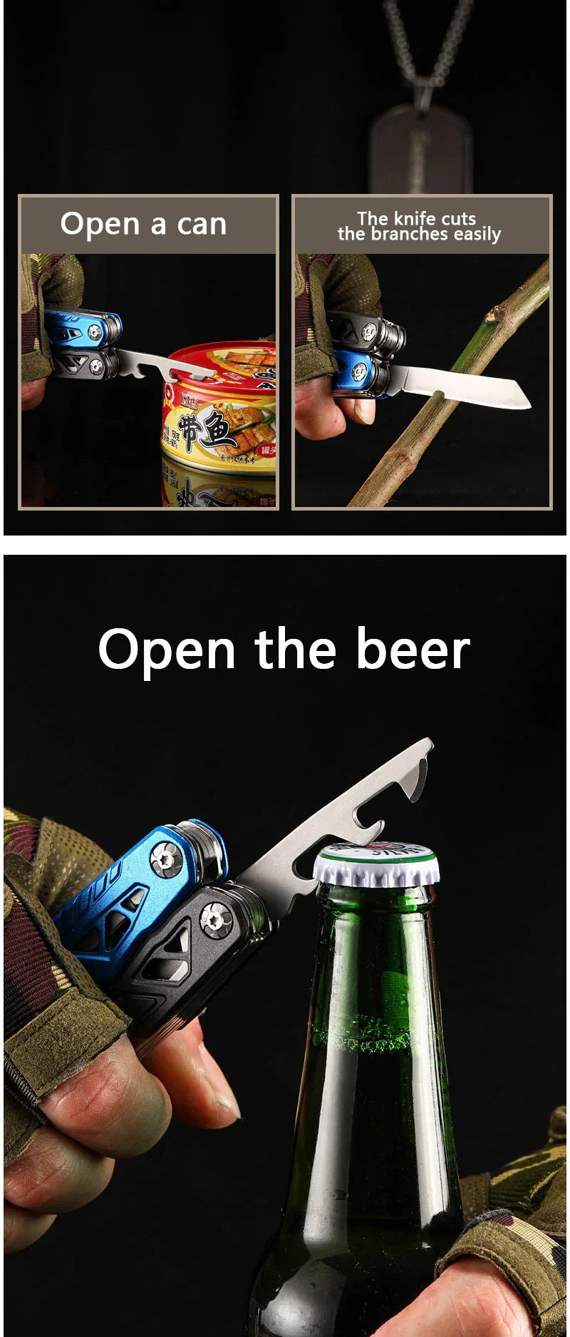 All-in-One Emergency Tool β Hammer, Pliers, Wrench & More in One