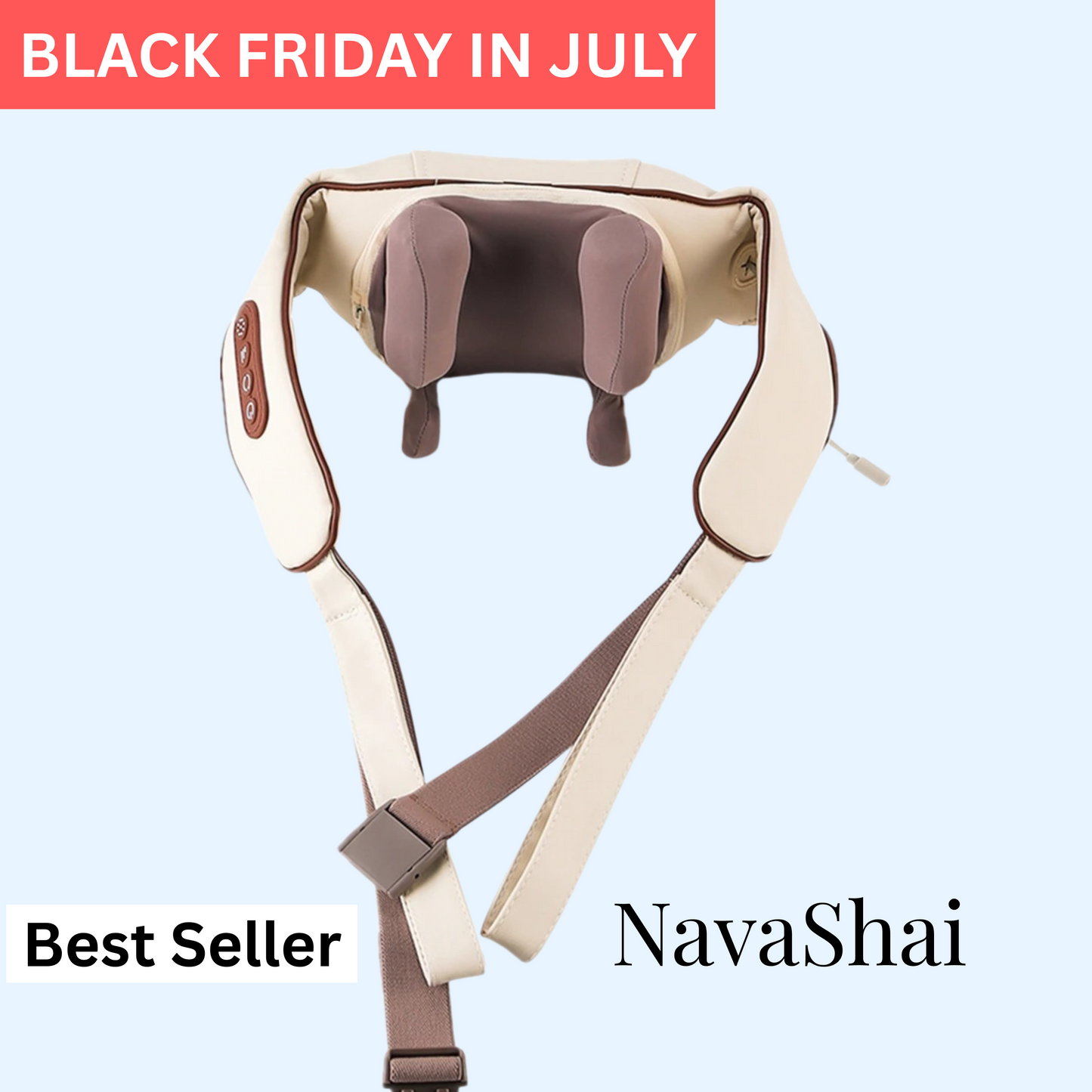 NavaShai™ Shiatsu RelaxPro Massager
