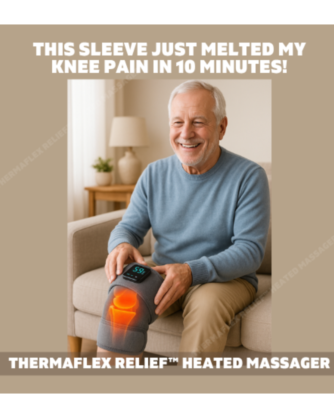 ThermaFlex Relief Heated Massager + FREE EBOOK