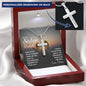 To My Sister Rachel | Personalized Cross Necklace