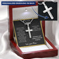 To My Son | Personalized Cross Necklace