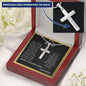 To My Dad | Personalized Cross Necklace