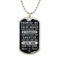 To My Son or Daughter Dog Chain