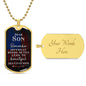 To My Son, Gifts for Son, For Son from Mom, From Dad to Son, Son Birthday Gift, Son Graduation Gift, Christmas Gifts