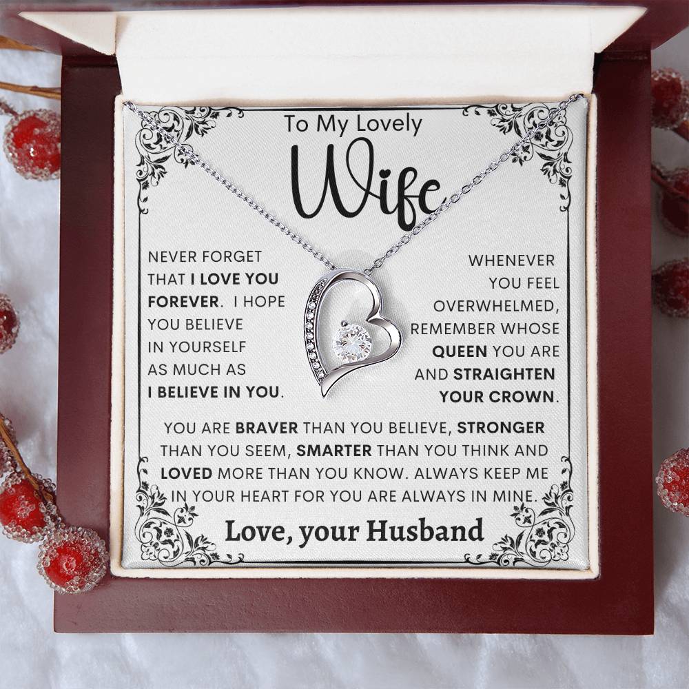 To My Wife - Forever Love Necklace