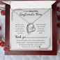 To My Beautiful Boyfriend's Mom | Forever Love Necklace